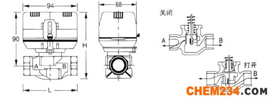 風機盤管電動閥