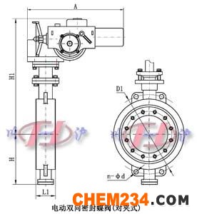電動雙向密封蝶閥(法蘭式)