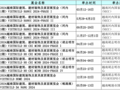 2024越南國際建筑建材展覽會(huì)